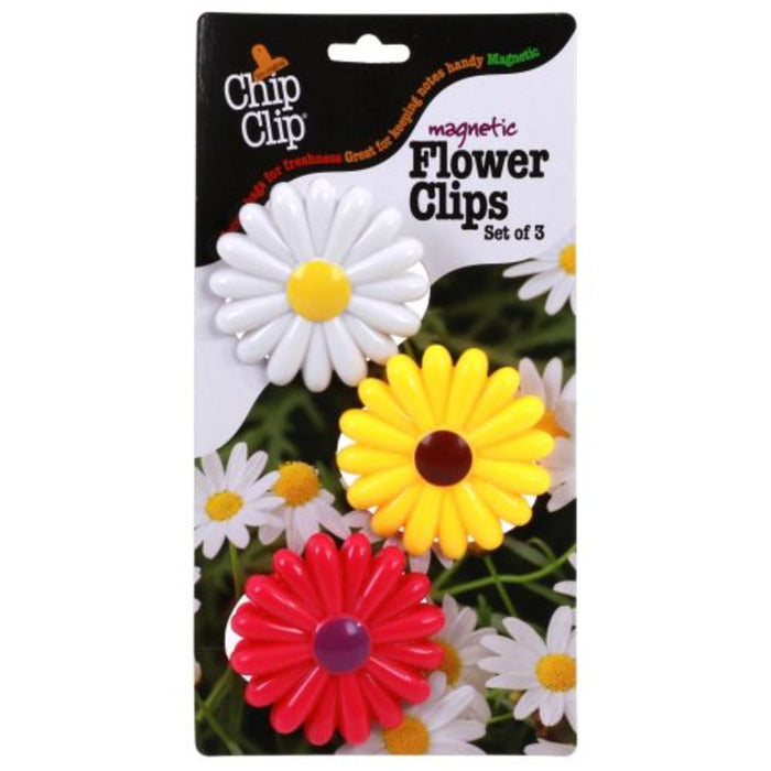 Flower Clips Set Of 3