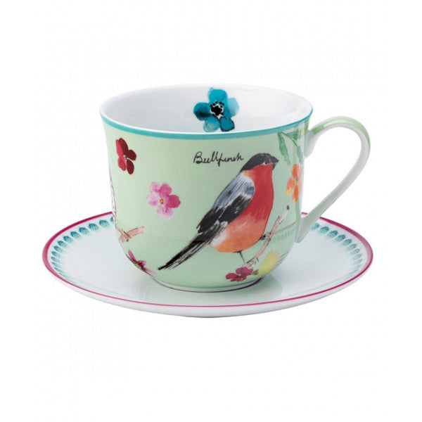 Taza y Plato Aves