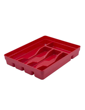 Organizador De Cubiertos Rojo GLAD